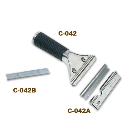 玻璃铲刀,不锈钢玻璃铲刀(图1)