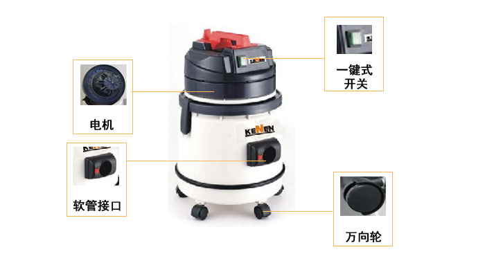 房务吸尘器，KNV20P超洁净吸尘器(图3)