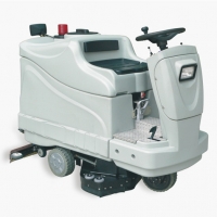 国产驾驶式洗地机，超洁亮AS-2007电瓶式洗地机